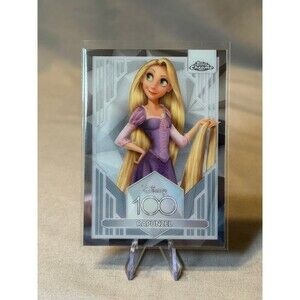 Topps Chrome Disney 100 Tangled Rapunzel Collectible Card